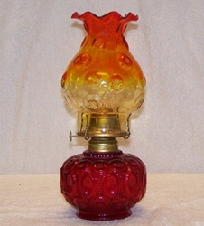 4231 Red Oil Lamp
