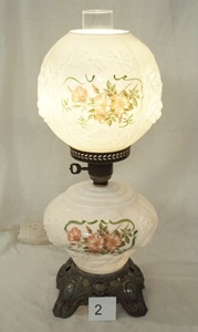 Embossed GWTW Victorian Lamp